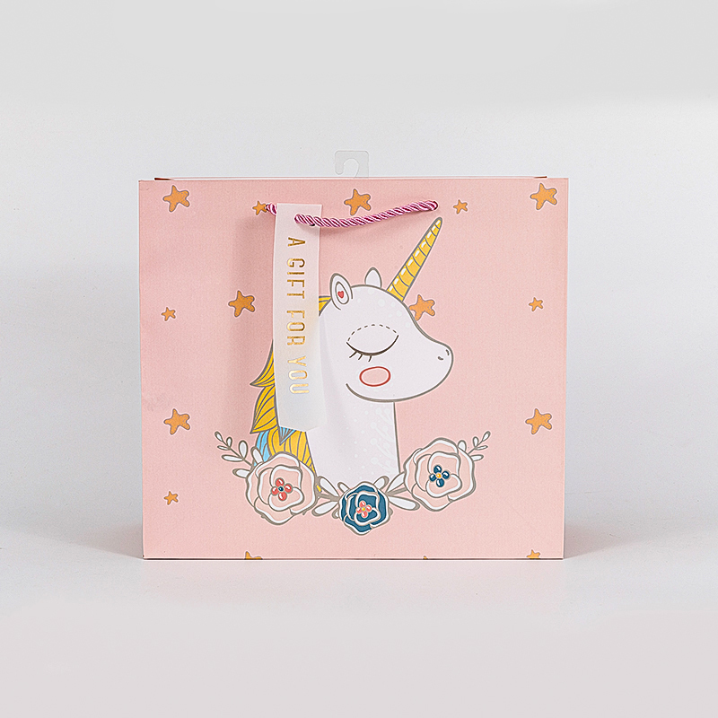 CMYK unicorn Children gift paper bag