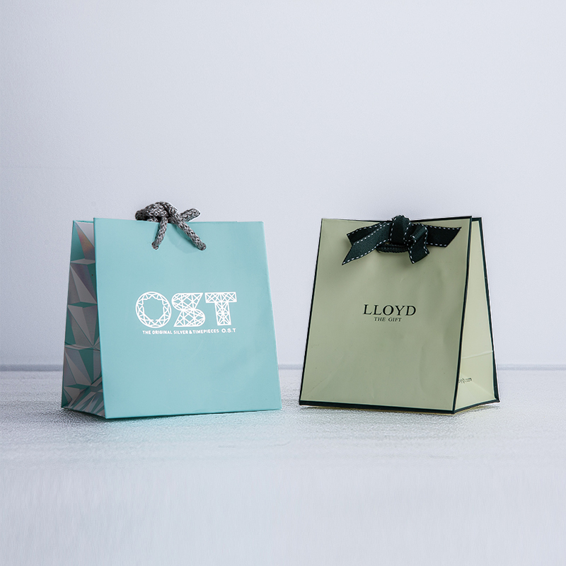 Luxury jewelery mini cosmetic paper bags
